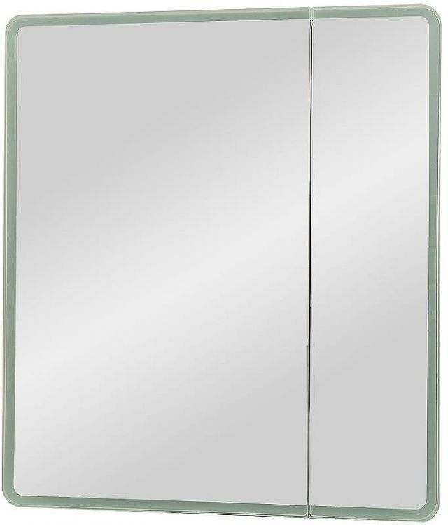 Зеркальный шкаф Reflexion Chill 700х800 RF2314CH с подсветкой Белый матовый Зеркальный шкаф Reflexion Chill 700х800 RF2314CH с подсветкой Белый матовый