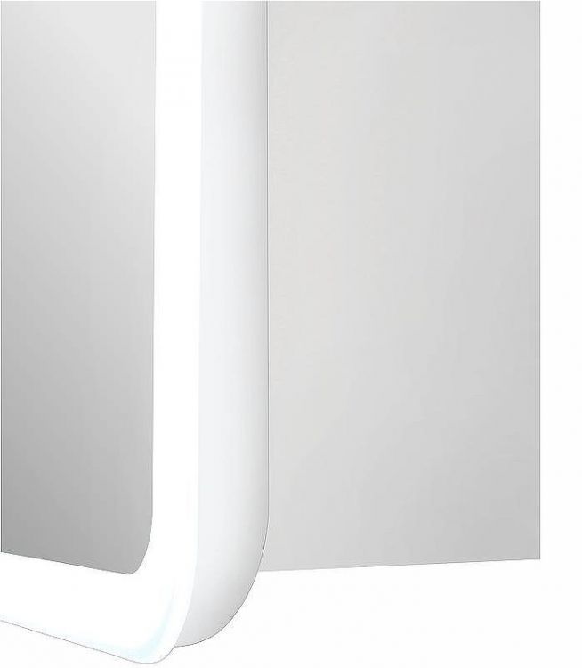 Зеркальный шкаф Reflexion Chill 700х800 RF2314CH с подсветкой Белый матовый Зеркальный шкаф Reflexion Chill 700х800 RF2314CH с подсветкой Белый матовый