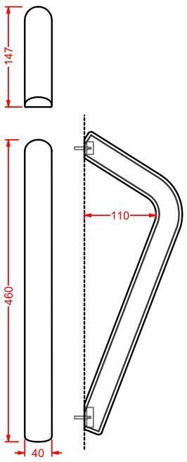 Полотенцедержатель ARTCERAM Postit PSC003 01 00