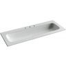 Раковина мебельная CERAMICANOVA Grace прямоугольная 1210x457x137 мм, с 3 мя отверстиями под смеситель, цвет белый, CN7024, CN7024