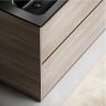 Тумба напольная под раковину SANCOS Libra Floor, дуб галифакс натуральный 1190х450х840 мм, LB120F-2EG