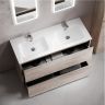 Тумба напольная под раковину SANCOS Libra Floor, дуб галифакс натуральный 1190х450х840 мм, LB120F-2EG