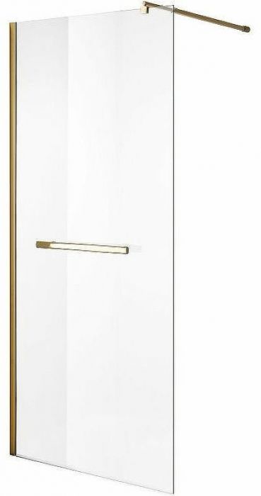 Душевая перегородка Niagara Nova 110 NG-641-11GOLD профиль Холодное золото стекло прозрачное