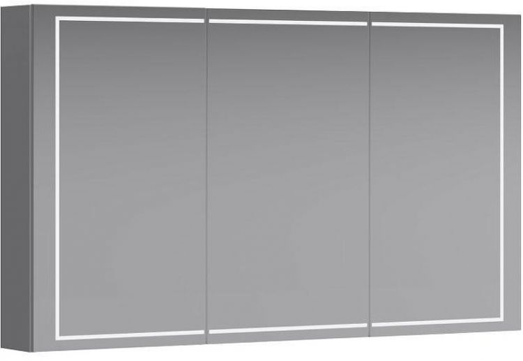 Зеркальный шкаф Aqwella Simplex 120 SLX0412 с подсветкой Белый Зеркальный шкаф Aqwella Simplex 120 SLX0412 с подсветкой Белый