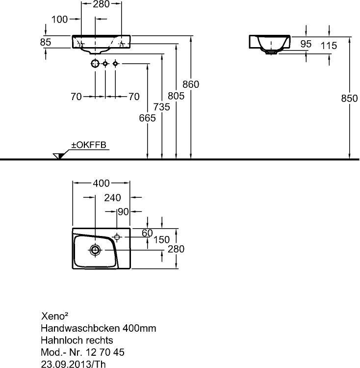 Раковина Keramag Xeno?, 127045000