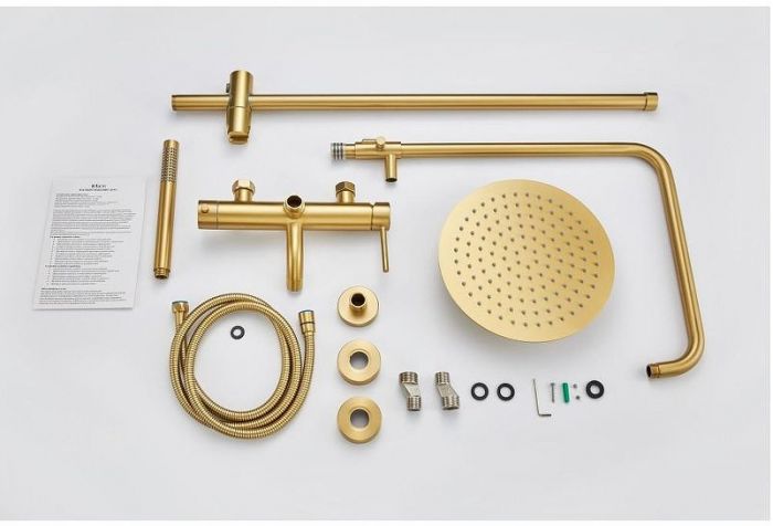 Душевая система Milacio Ultra MCU.151.GD цвет Брашированное золото