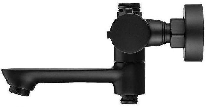 Смеситель для ванны Swedbe Hermes 9042B с термостатом Черный матовый