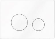 Клавиша смыва KK POL M11 350/PPB/004-00-00 Белая матовая