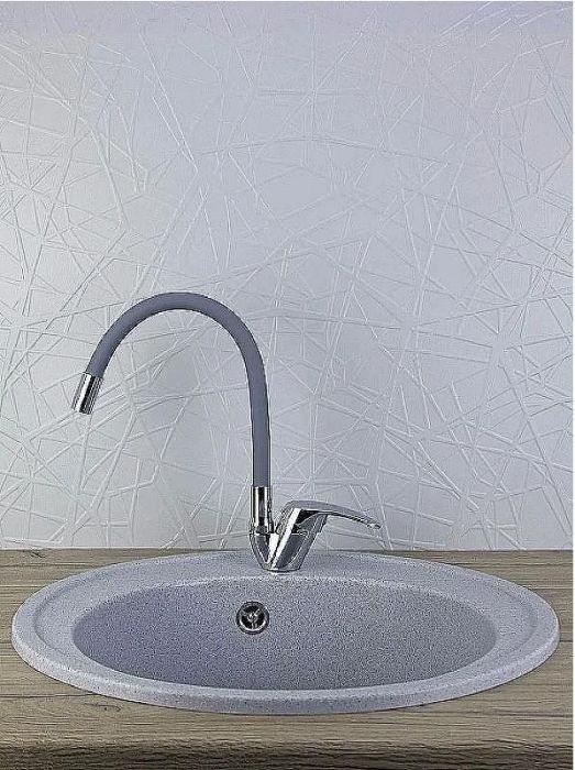 Смеситель для кухни Viko V-3264 Хром Серый