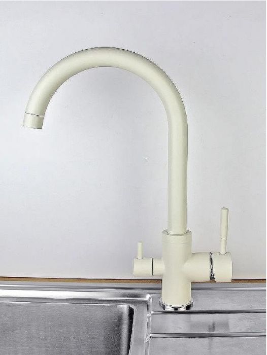 Смеситель для кухни Viko V-5144 Белый