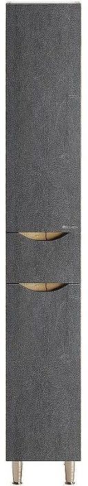 Шкаф пенал Bellezza Слим 30 R 4626502091429 Серый Натуральный дуб