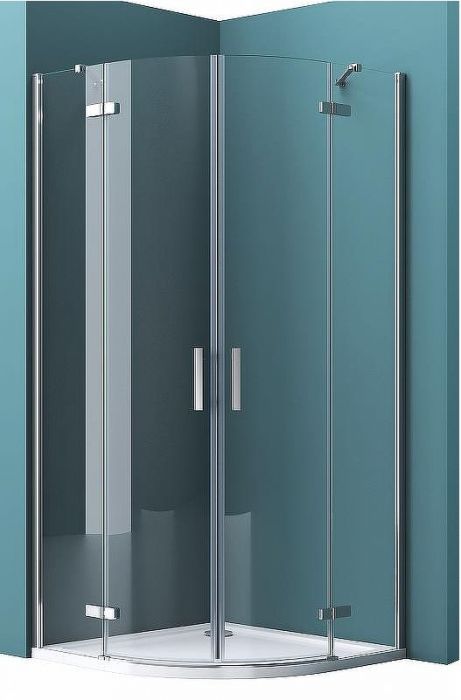 Душевой уголок BelBagno Kraft 100х100 KRAFT-R-2-100-C-Cr профиль Хром стекло прозрачное