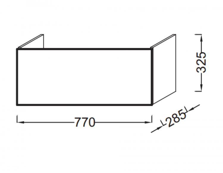 Основа для мебели Jacob Delafon Struktura EB1297-N18 Основа для мебели Jacob Delafon Struktura EB1297-N18