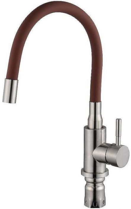 Смеситель для кухни Viko V-4458 Нержавеющая сталь Коричневый