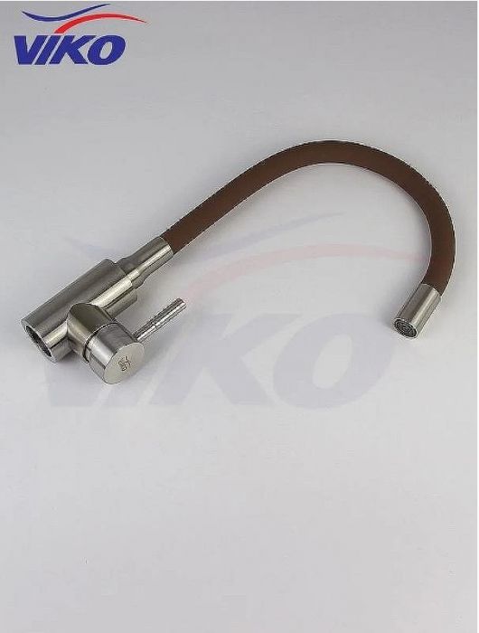 Смеситель для кухни Viko V-4458 Нержавеющая сталь Коричневый