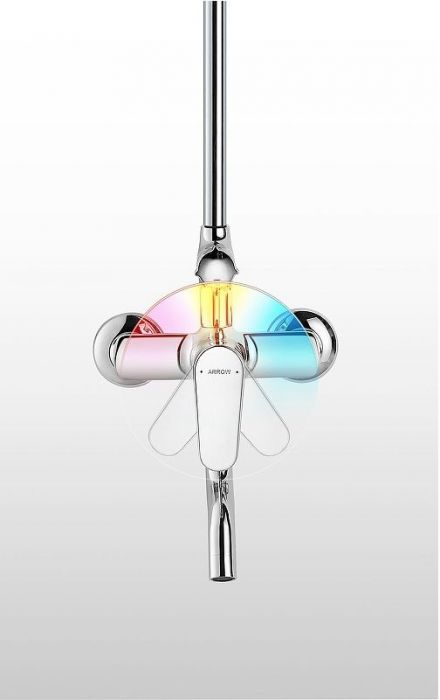 Душевая система Arrow AG3106 цвет Хром