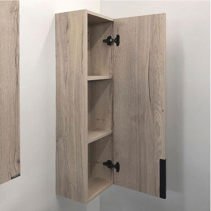 Шкаф пенал Comforty Бонн 35 00-00008476 подвесной Дуб дымчатый