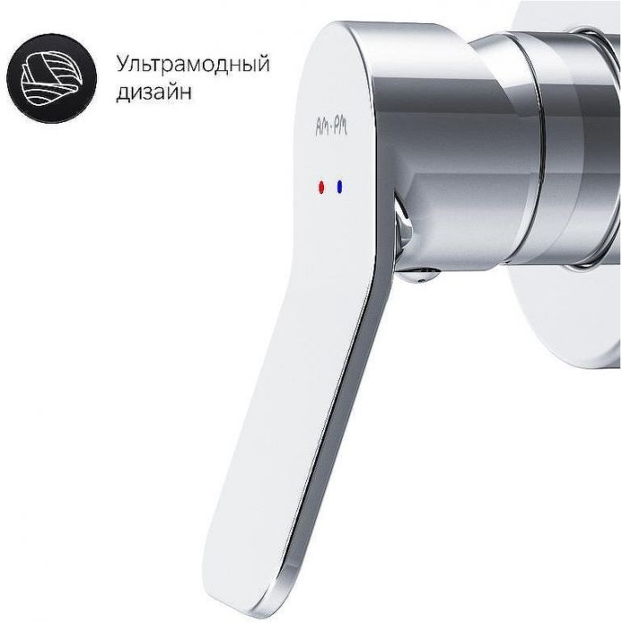 Комплект унитаза с инсталляцией AM.PM Spirit V2.0 CK70HA с сиденьем Микролифт с клавишей смыва Хром с гигиеническим душем и аксессуарами для ванной комнаты
