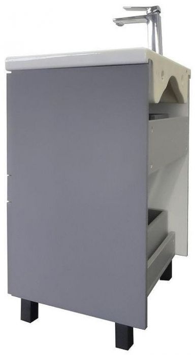 Тумба с раковиной Comforty Лима 60 00-00019209 цвет Антрацит