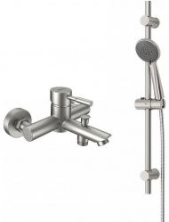 Смеситель для ванны Dorff Logic New D0103030SS Нержавеющая сталь