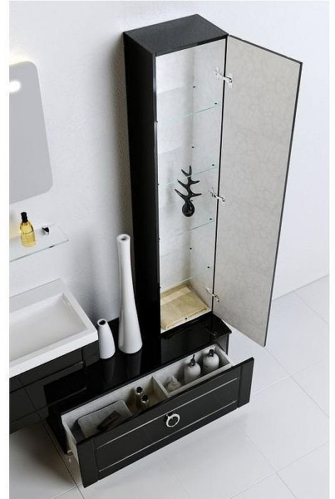 Тумба Aqwella 5 Stars Инфинити 80 Inf.03.08 Белая