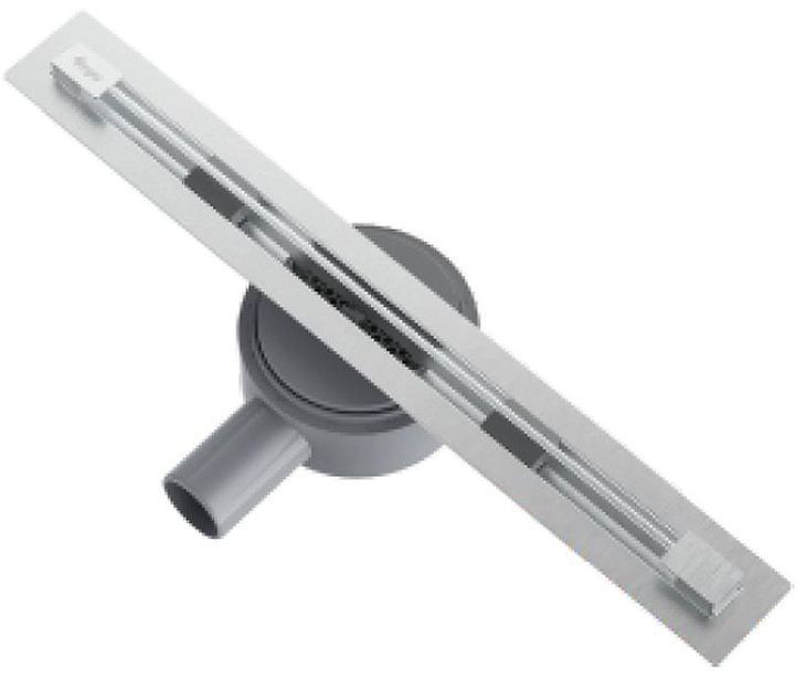 Душевой лоток Raglo 50 R653.50.05 с решеткой цвет Сатин