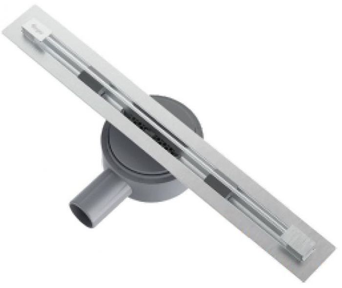 Душевой лоток Raglo 50 R653.50.05 с решеткой цвет Сатин