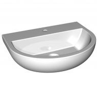 Раковина Kerama Marazzi Buongiorno 55x48 см, белая (BG.wb.55) Раковина Kerama Marazzi Buongiorno 55x48 см, белая (BG.wb.55)
