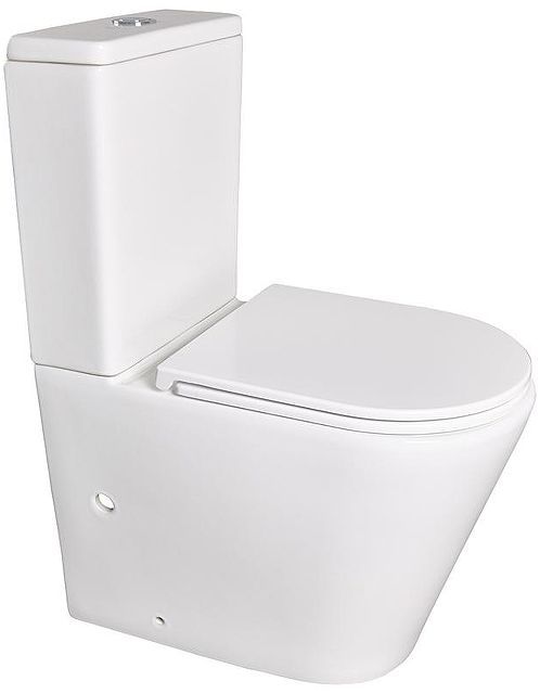 Унитаз компакт Terminus Аврора 11F62x39W цвет Белый с бачком и сиденьем Микролифт