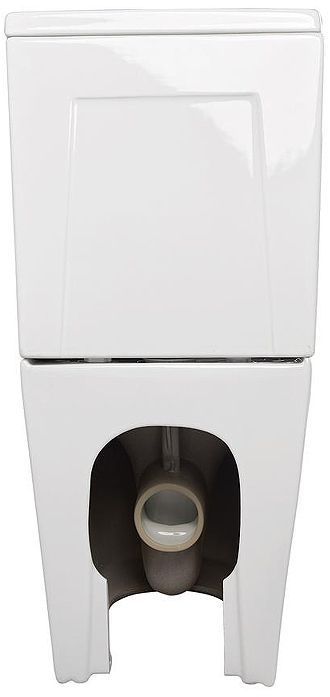 Унитаз компакт Terminus Аврора 11F62x39W цвет Белый с бачком и сиденьем Микролифт