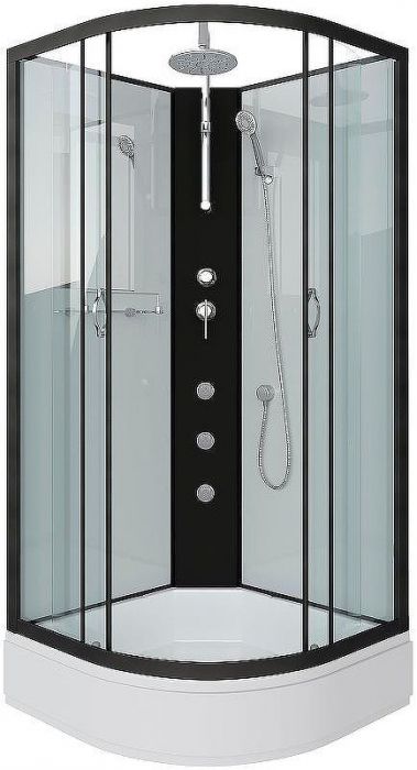 Душевая кабина Niagara Classic 90x90 NG-6701-14BKTG с гидромассажем