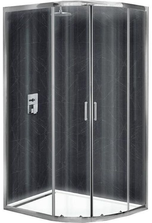 Душевой уголок BelBagno UNO-195-RH-2-120/80-C-Cr 120х80 профиль Хром стекло прозрачное