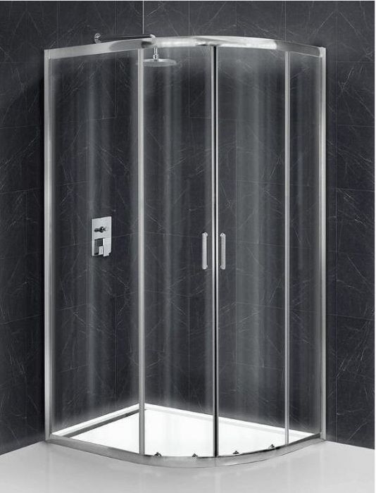 Душевой уголок BelBagno UNO-195-RH-2-120/80-C-Cr 120х80 профиль Хром стекло прозрачное