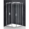 Душевой уголок BelBagno UNO-195-RH-2-120/80-C-Cr 120х80 профиль Хром стекло прозрачное