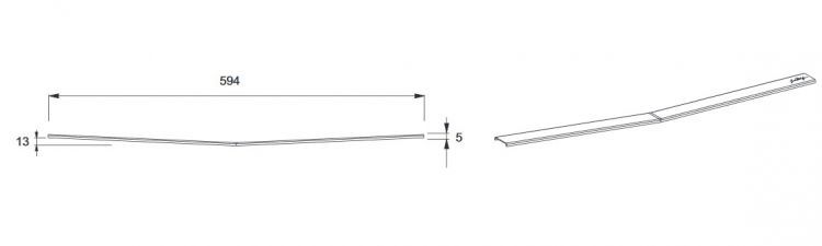 Крышка слива для душевого поддона Jacob Delafon Surface E62621-VS