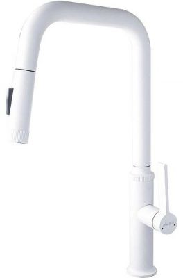 Смеситель для кухни Ekko E6002-8 цвет Белый матовый