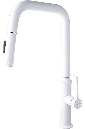 Смеситель для кухни Ekko E6002-8 цвет Белый матовый