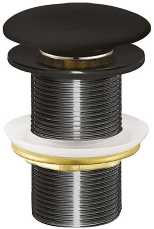 Донный клапан Creavit SF032-S click-clack Черный Донный клапан Creavit SF032-S click-clack Черный