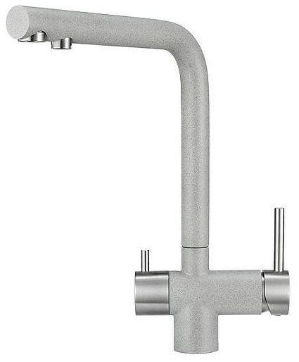 Смеситель для кухни Granula 2305 цвет Базальт