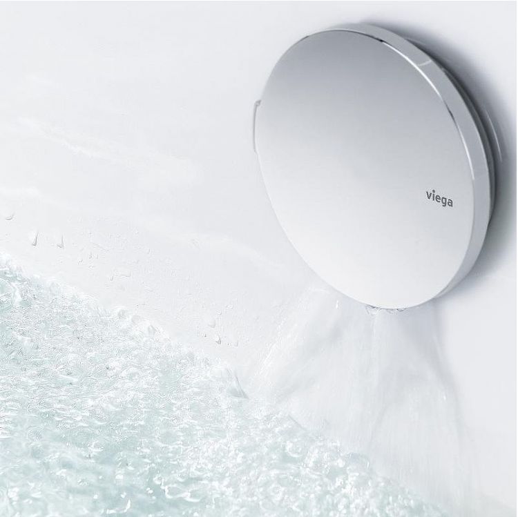 Слив-перелив Viega Multiplex Trio 616160 727741 полуавтомат с наливом Хром