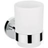 Hansgrohe Logis Universal Стакан для зубных щеток, подвесной, цвет: хром/белый