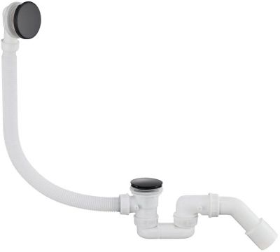 Слив-перелив Grocenberg GB230BL click-clack Черный матовый