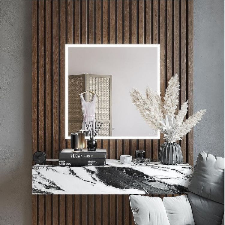 Зеркало Bond Cube 80x80 M44ZE-8080 с подсветкой с сенсорным выключателем