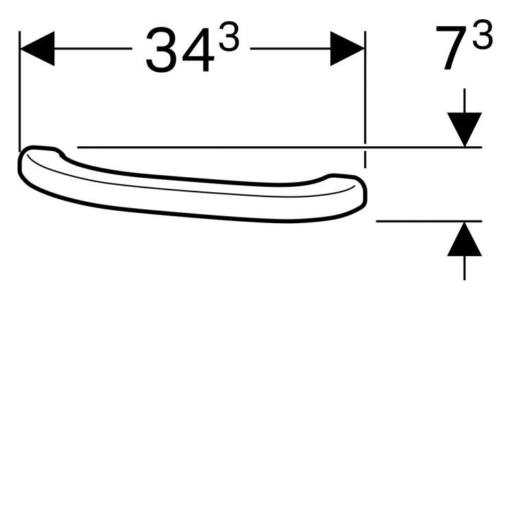 Сиденье для унитаза детское Geberit Bambini, цвет красный [573338000]
