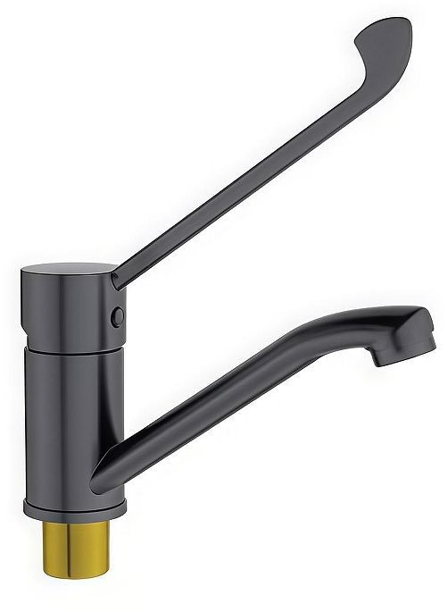 Смеситель для кухни Belz B19019-3 цвет Оружейная сталь