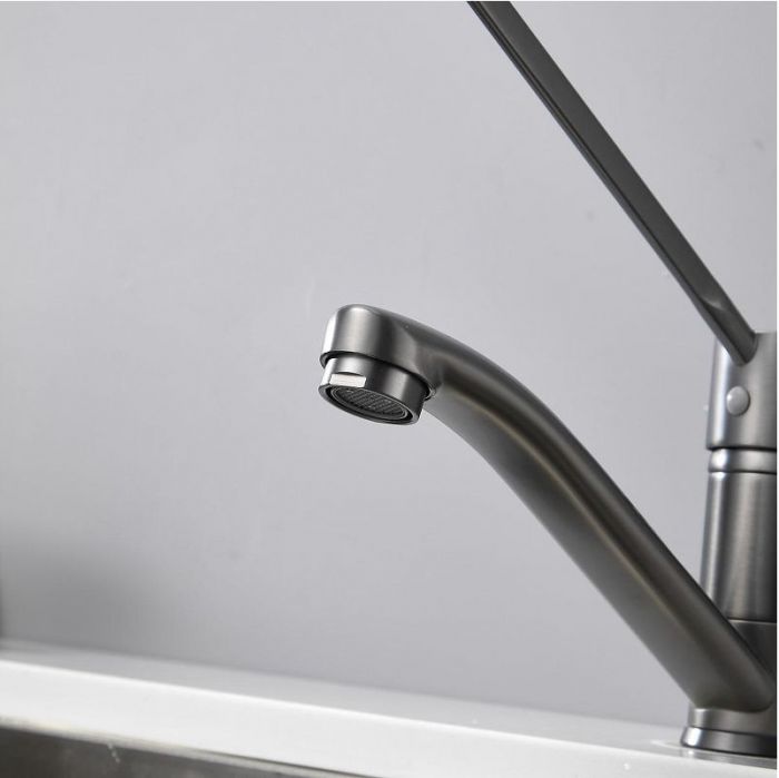 Смеситель для кухни Belz B19019-3 цвет Оружейная сталь