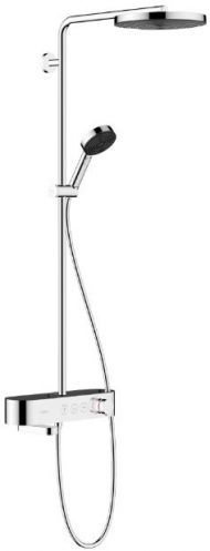 Hansgrohe Pulsify S Душевая система, настенная, 1jet, с термостатом, цвет: хром