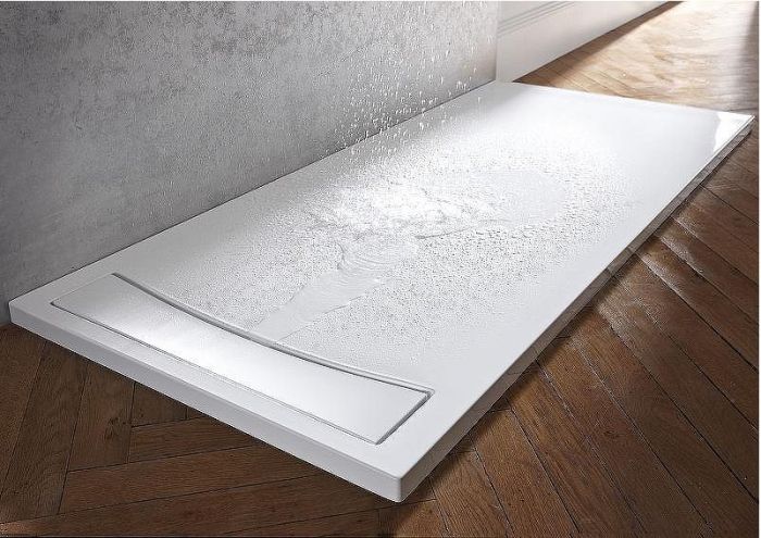 Душевой поддон из материала Flight Jacob Delafon Flight Neus 120x80 Белый