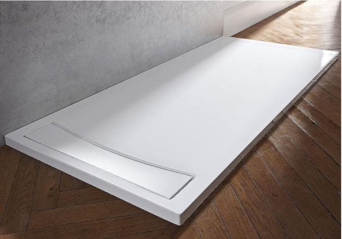 Душевой поддон из материала Flight Jacob Delafon Flight Neus 120x80 Белый