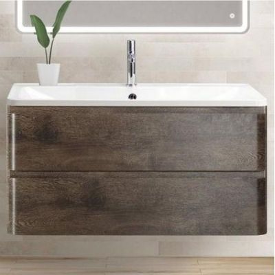 Тумба под раковину BelBagno ALBANO-1000-2C-SO-RNG подвесная Robere Nature Grigio